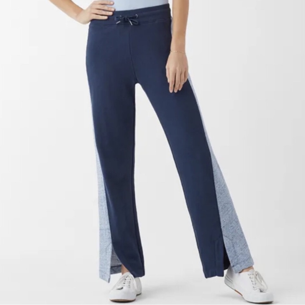 Splendid Ryder Active Wide Leg Stripe Sweatpants XS